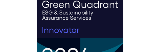 Verdantix Innovator Green Quadrant ESG and Sustainability Assurance Services